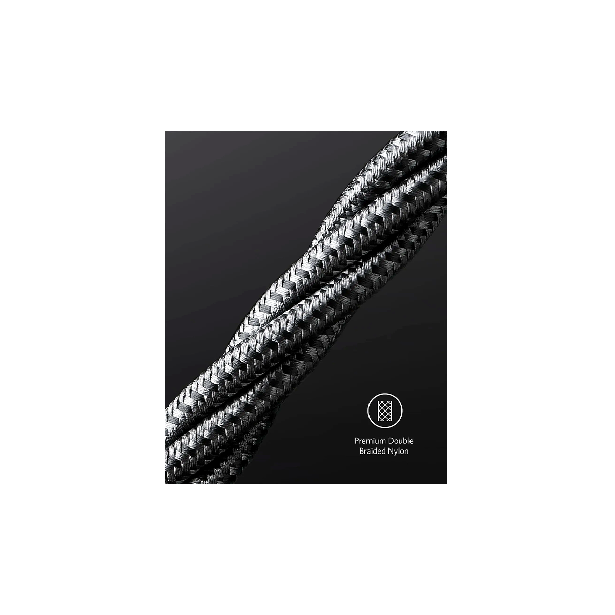 Anker USB-C to USB-C Braided Cable — 60W PD Fast Charging, Extra-Long (3 m)