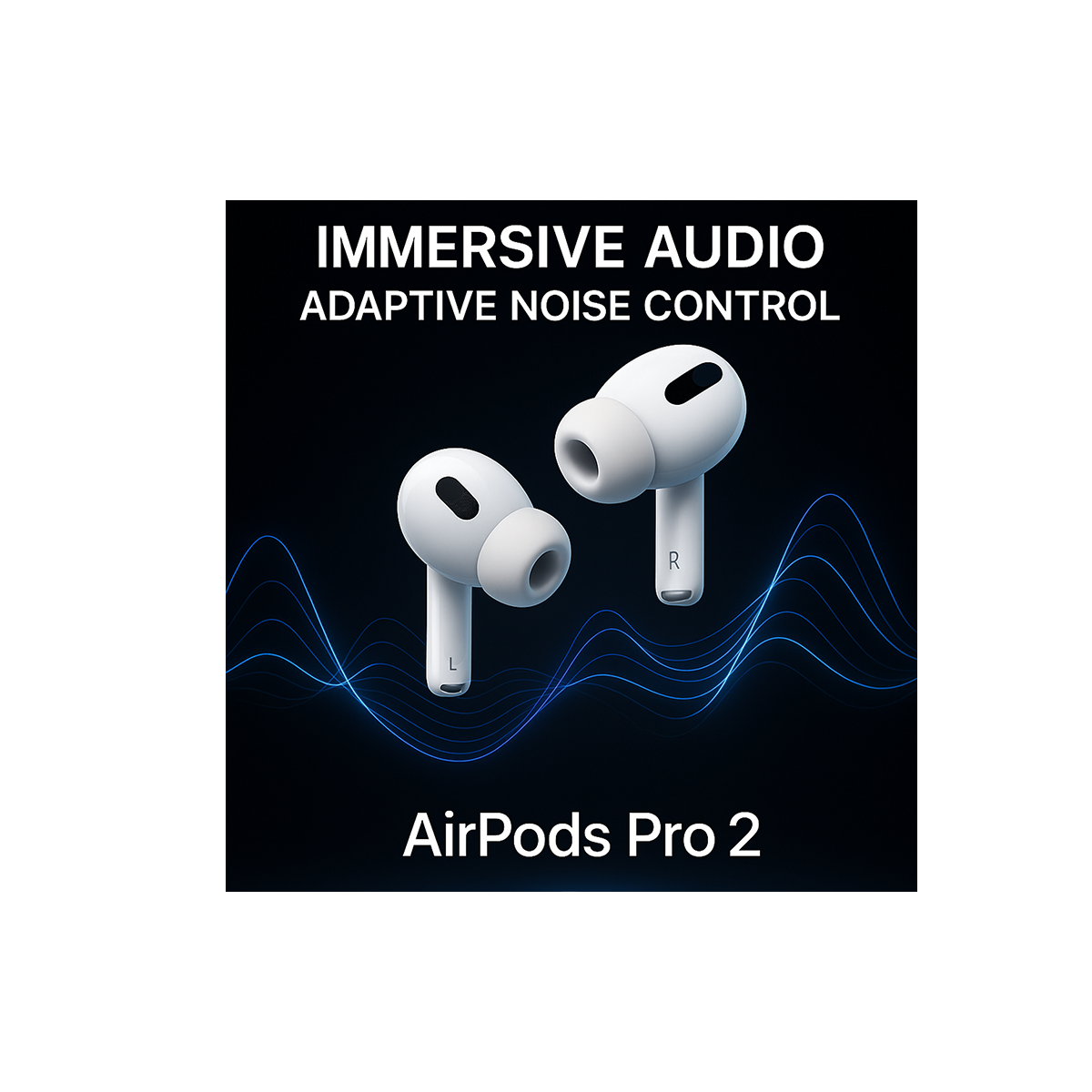 AirPods Pro (2nd Gen) – Active Noise Cancellation, Spatial Audio, USB-C