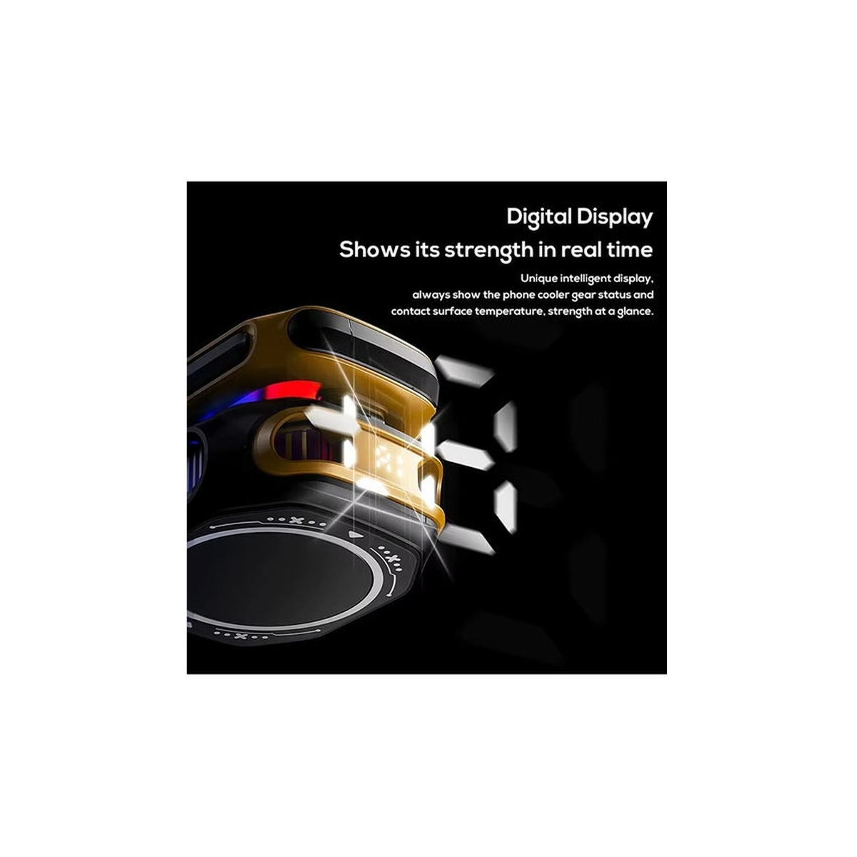MEMO Magnetic Phone Cooler (RGB) — Turbo Fan, USB-C Power, Universal Compatibility