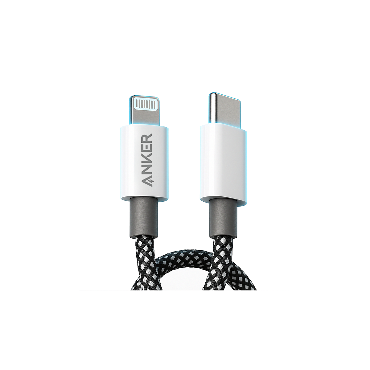Anker USB-C to Lightning Cable (100mc) – MFi Certified, Fast PD Charging, Braided, iPhone 14/13/12