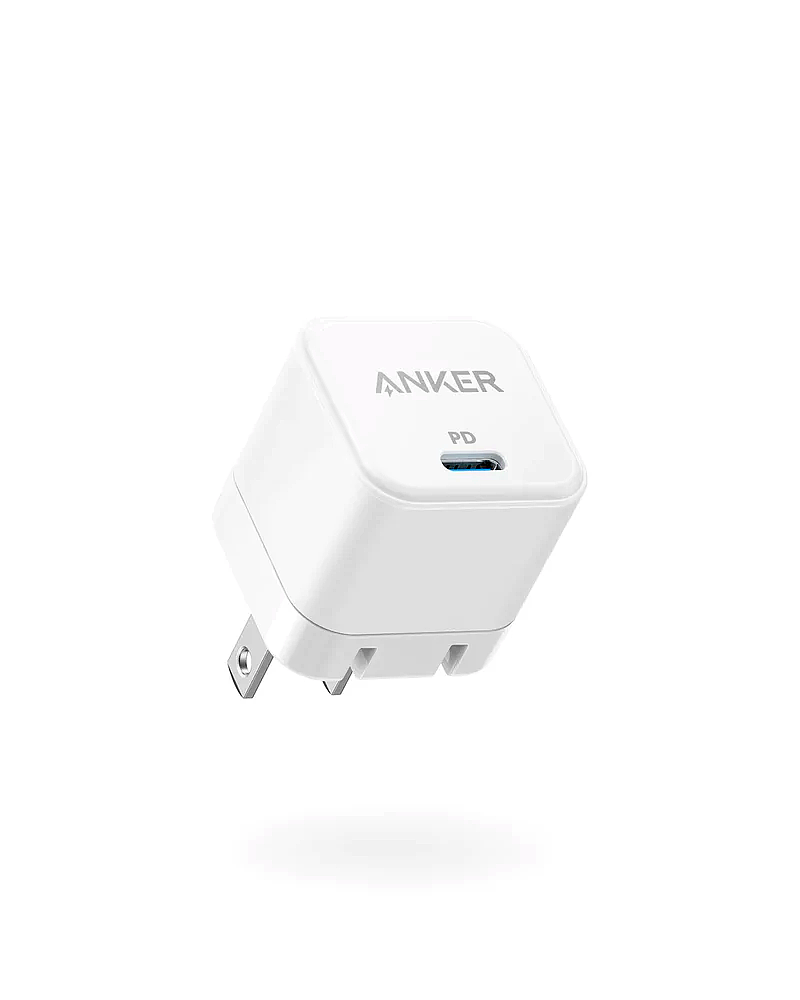 Anker USB-C PD Wall Charger (20W) – Compact Fast Charger for iPhone & Android