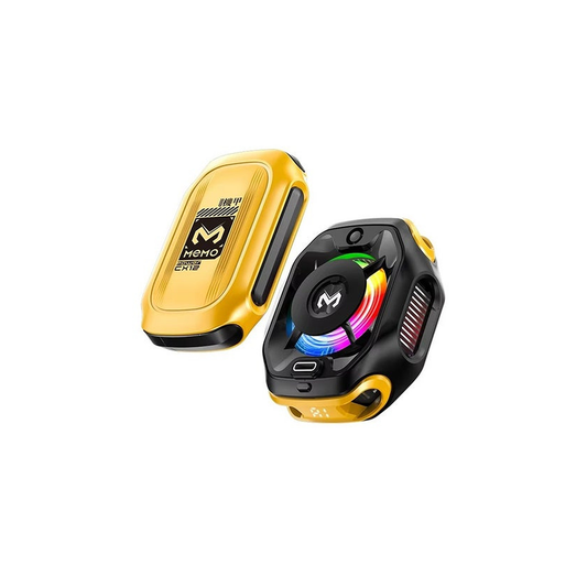 MEMO Magnetic Phone Cooler (RGB) — Turbo Fan, USB-C Power, Universal Compatibility