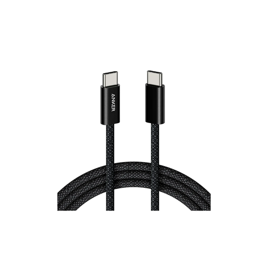 Anker USB-C to USB-C Braided Cable — 60W PD Fast Charging, Extra-Long (3 m)