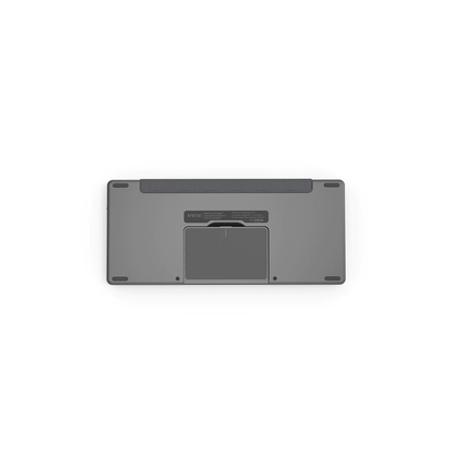 Slim Bluetooth Keyboard with Rotatable Touchpad – PU Leather Stand Case, Multi-OS