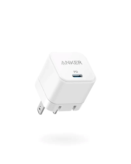 Anker USB-C PD Wall Charger (20W) – Compact Fast Charger for iPhone & Android